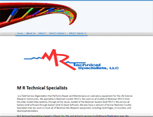 Tablet Screenshot of m-r-tech.com